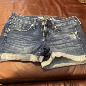 Dark blue Jean shorts size 00